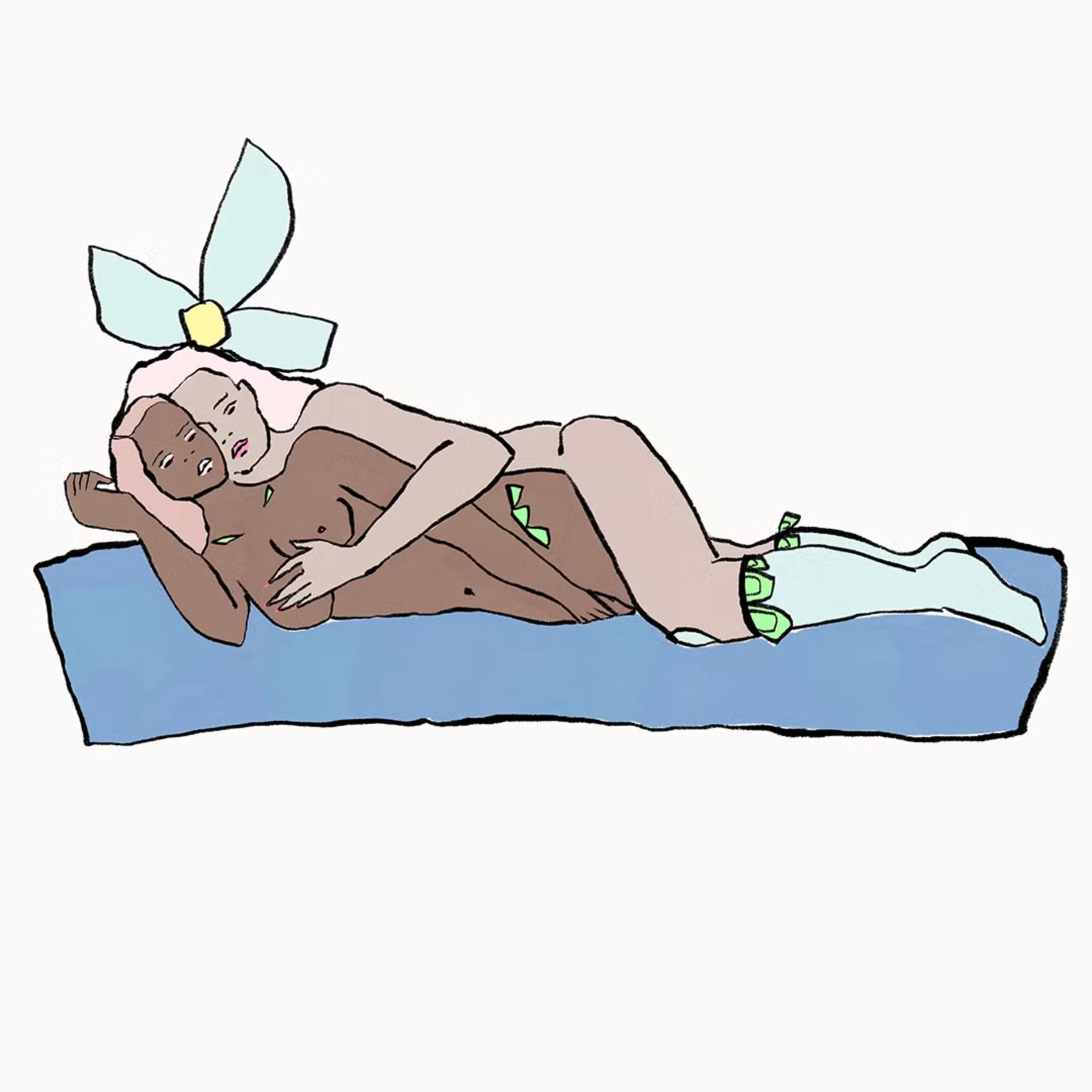 beginner sex positions - the spoonful